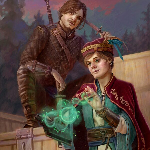 Witcher and a mage