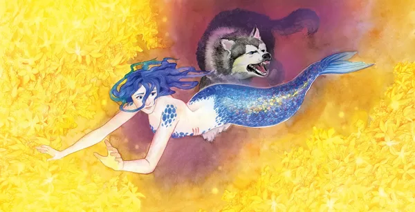 In one of the legends, Sedna married a dog